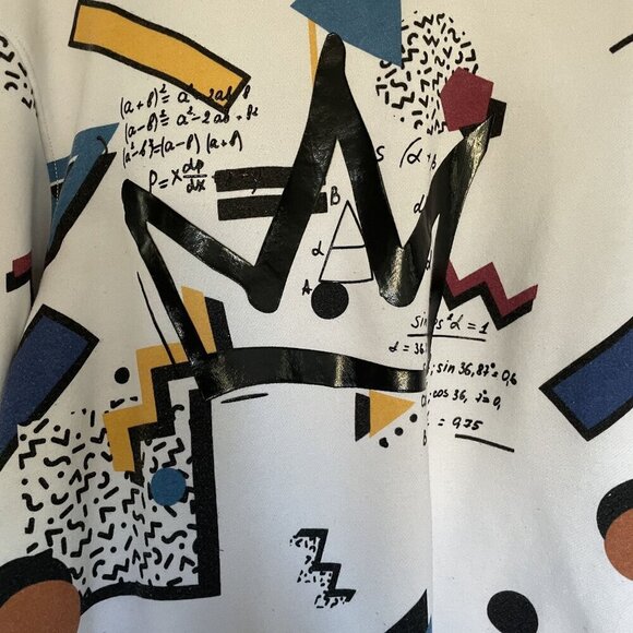 Vintage 80s Style Sweatshirt Crew Neck Large Screenshot men's size large - Picture 5 of 7